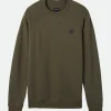 Alpha Square Slub French Terry Crew