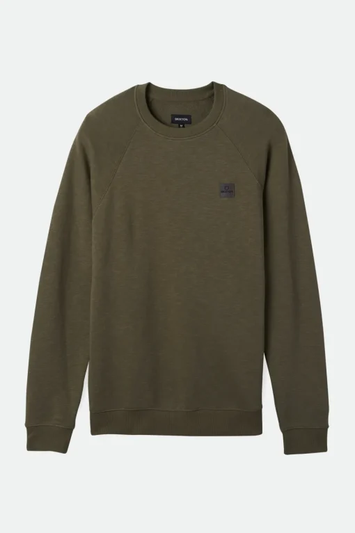 Alpha Square Slub French Terry Crew