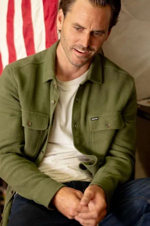 Bowery Textured Loop Twill L/S Overshirt