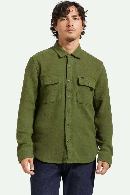 Bowery Textured Loop Twill L/S Overshirt
