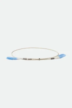 Braided Leather Tassel Adjustable Hat Band