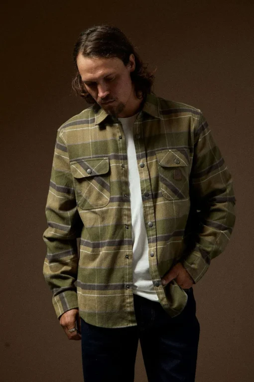 Builders Bowery Stretch Water Resistant L/S Flannel