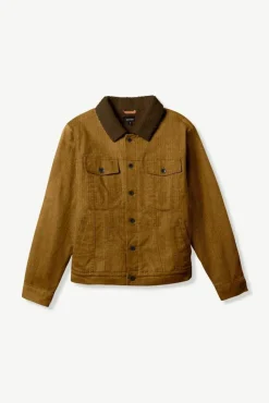 Builders Cable Stretch Sherpa Lined Trucker Jacket