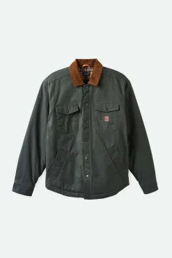 Builders Durham Waxed Canvas L/S Flannel Lined Jacket