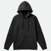 Builders Water Resistant Heavyweight Fleece Full Zip Hood