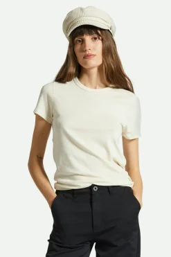 Carefree Organic Garment Dye Slim Crew T-Shirt