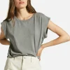 Carefree Organic Garment Dyed Boxy T-Shirt