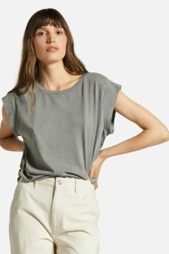 Carefree Organic Garment Dyed Boxy T-Shirt