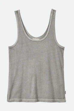 Carefree Organic Garment Dyed Scoop Neck Tank