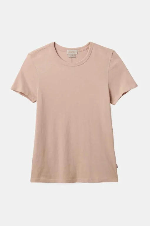 Carefree Organic Garment Dye Slim Crew T-Shirt