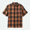 Cru Linen Blend Relaxed S/S Woven Shirt