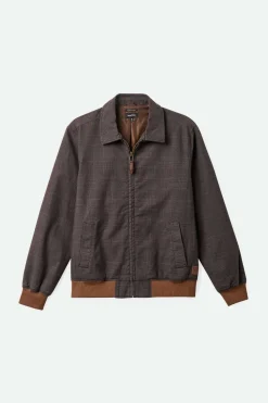 Dillinger Houndstooth Bomber Jacket