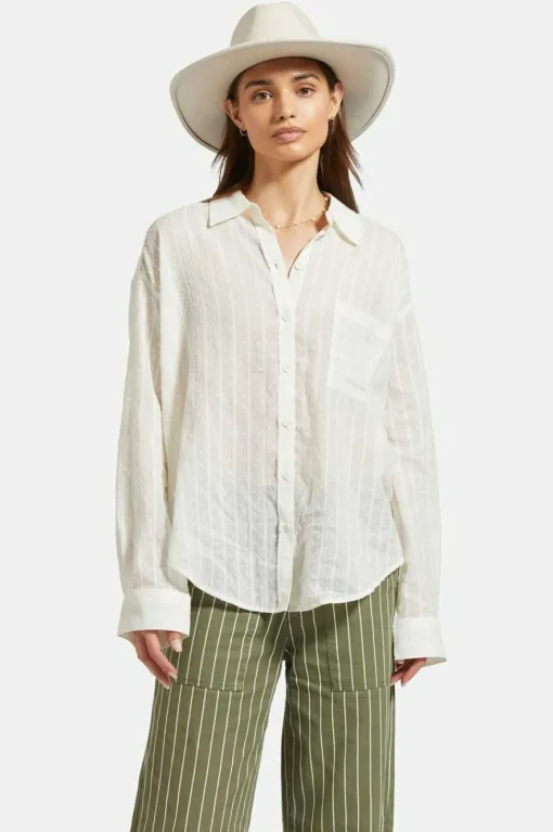 East Side L/S Boxy Woven Shirt