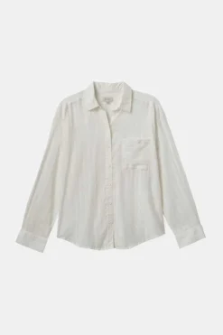 East Side L/S Boxy Woven Shirt