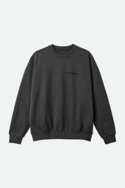 Embroidered Heavyweight Oversized Crew