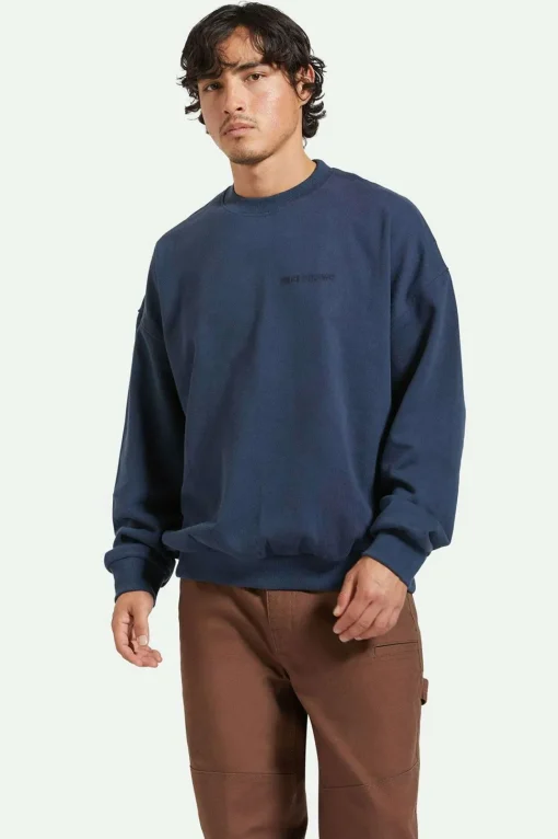 Embroidered Heavyweight Oversized Crew