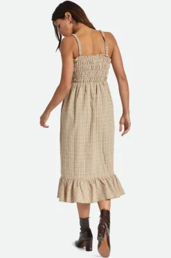 Malta Seersucker Midi Dress