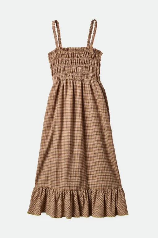 Malta Seersucker Midi Dress