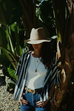Mykonos Stripe Boyfriend S/S Woven Shirt