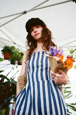 Mykonos Stripe Jumpsuit