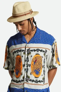Roma Straw Fedora