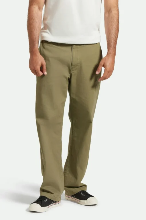 Surplus Herringbone Relaxed Trouser Pant