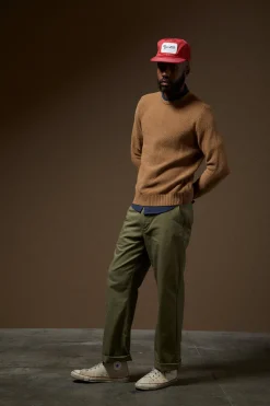 Surplus Herringbone Relaxed Trouser Pant