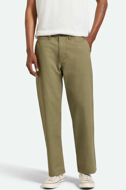 Surplus Herringbone Relaxed Trouser Pant