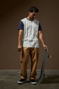 20th Anniversary Detroit Henley Pocket T-Shirt