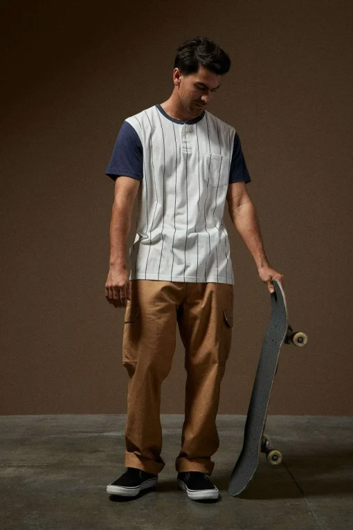 20th Anniversary Detroit Henley Pocket T-Shirt
