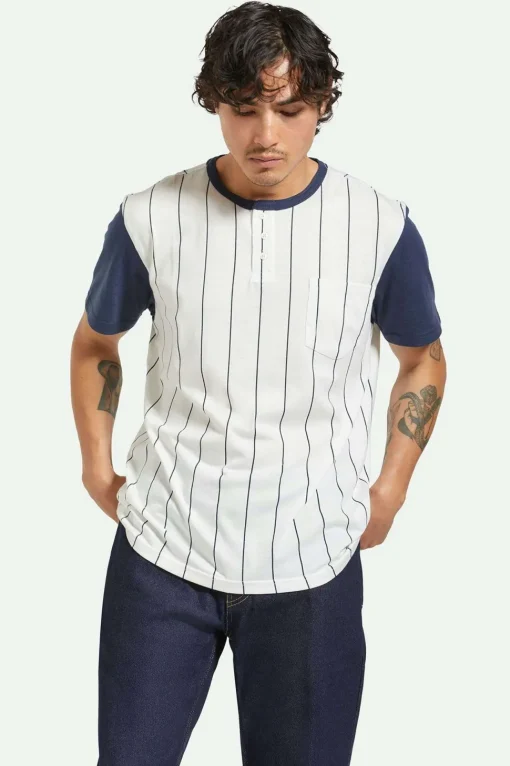 20th Anniversary Detroit Henley Pocket T-Shirt