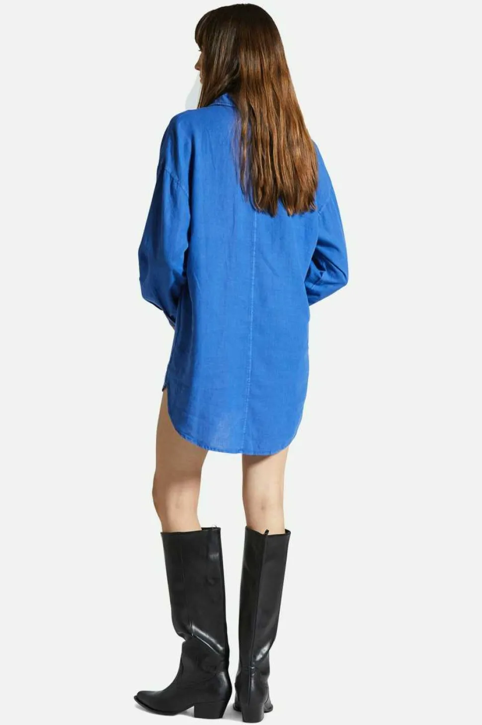 Vintage Linen L/S Woven Shirtdress